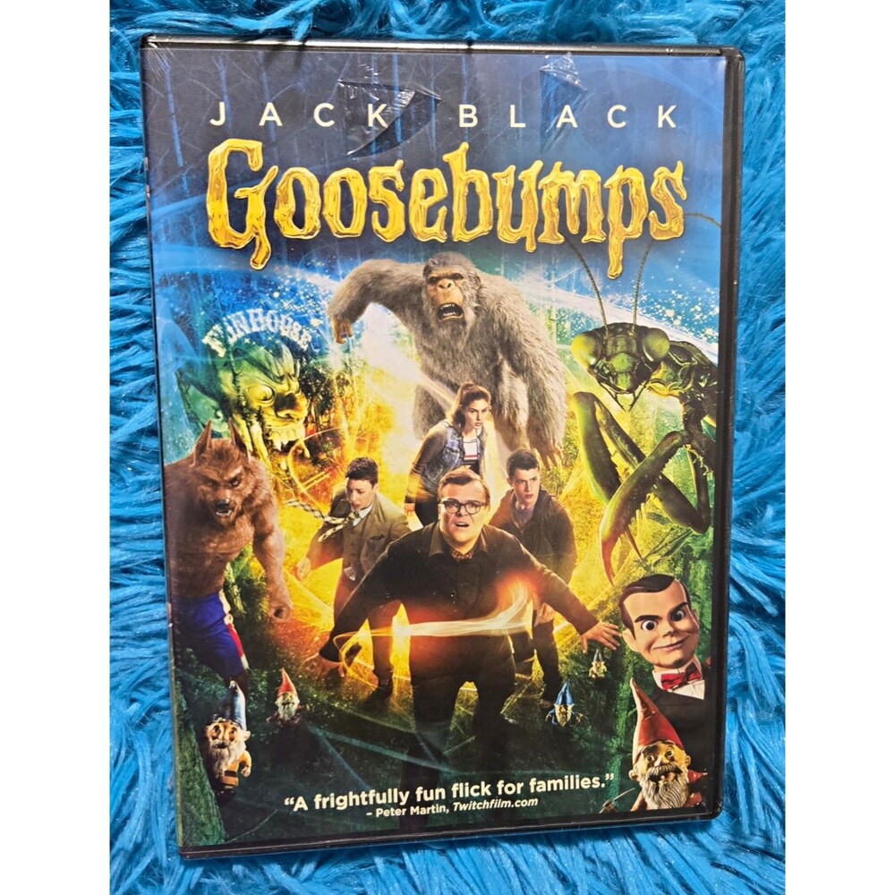 Sony Pictures Goosebumps (DVD) 2015 PG Widescreen Jack Black 103 min
